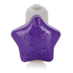 Фиолетовая виброзвездочка для клитора (Цвет: фиолетовый)