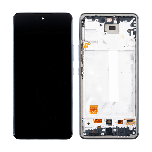 Дисплей для Samsung Galaxy A53 5G (A536B) с тачскрином и рамкой Черный - Oled (Full Size)