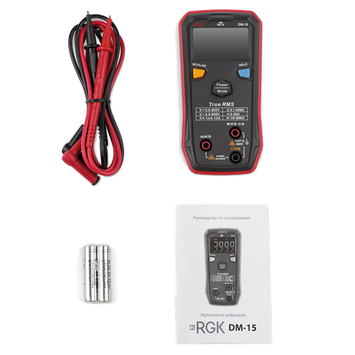 Цифровой мультиметр DM-15 RGK 755153