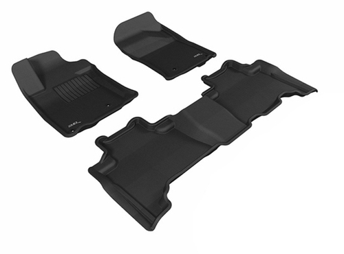 Коврики салона Sotra 3D Lux для Toyota Land Cruiser 150 Prado 2009- черные. Артикул STR74-00219