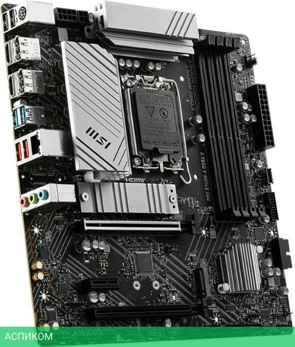 Материнская плата MSI Pro B760M-A DDR4 II