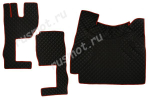 Коврики стеганые из искусственной кожи Volvo 2009-2012 г. автомат (Польша)