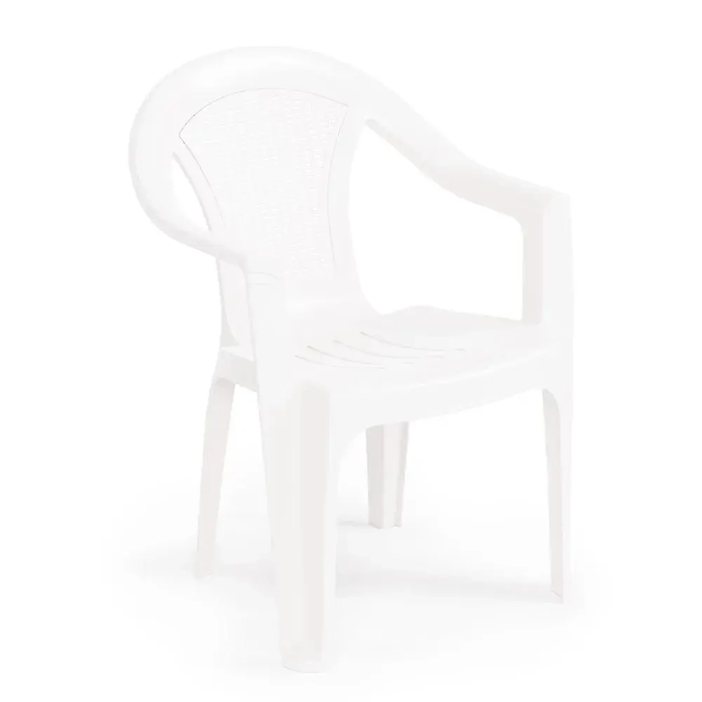 Кресло Плетенка (белый) (комплект 4 шт)