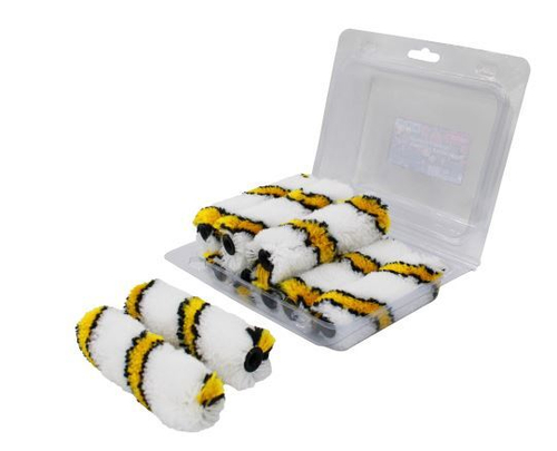 Набор  Роликов мини  полиамид  10шт.,  100 мм   PREMIUM    /505-6100