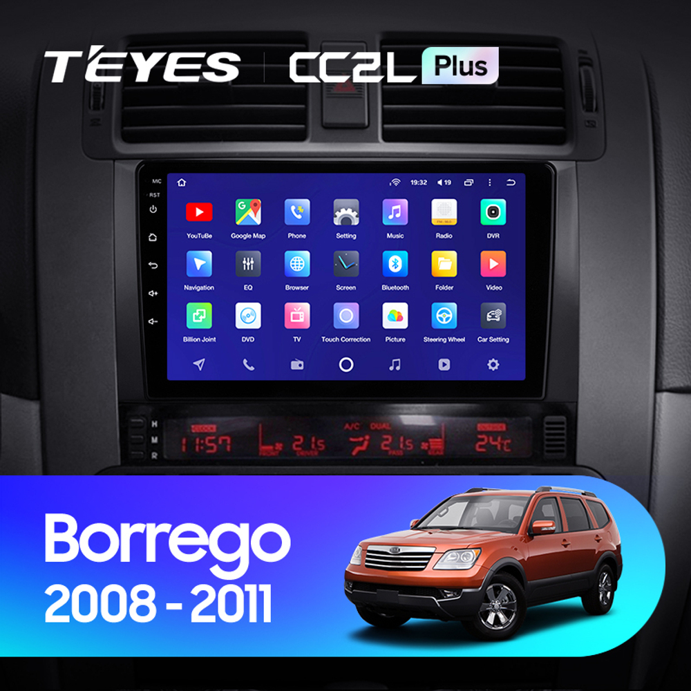 Teyes CC2L Plus 9" для Kia Borrego 2008-2011