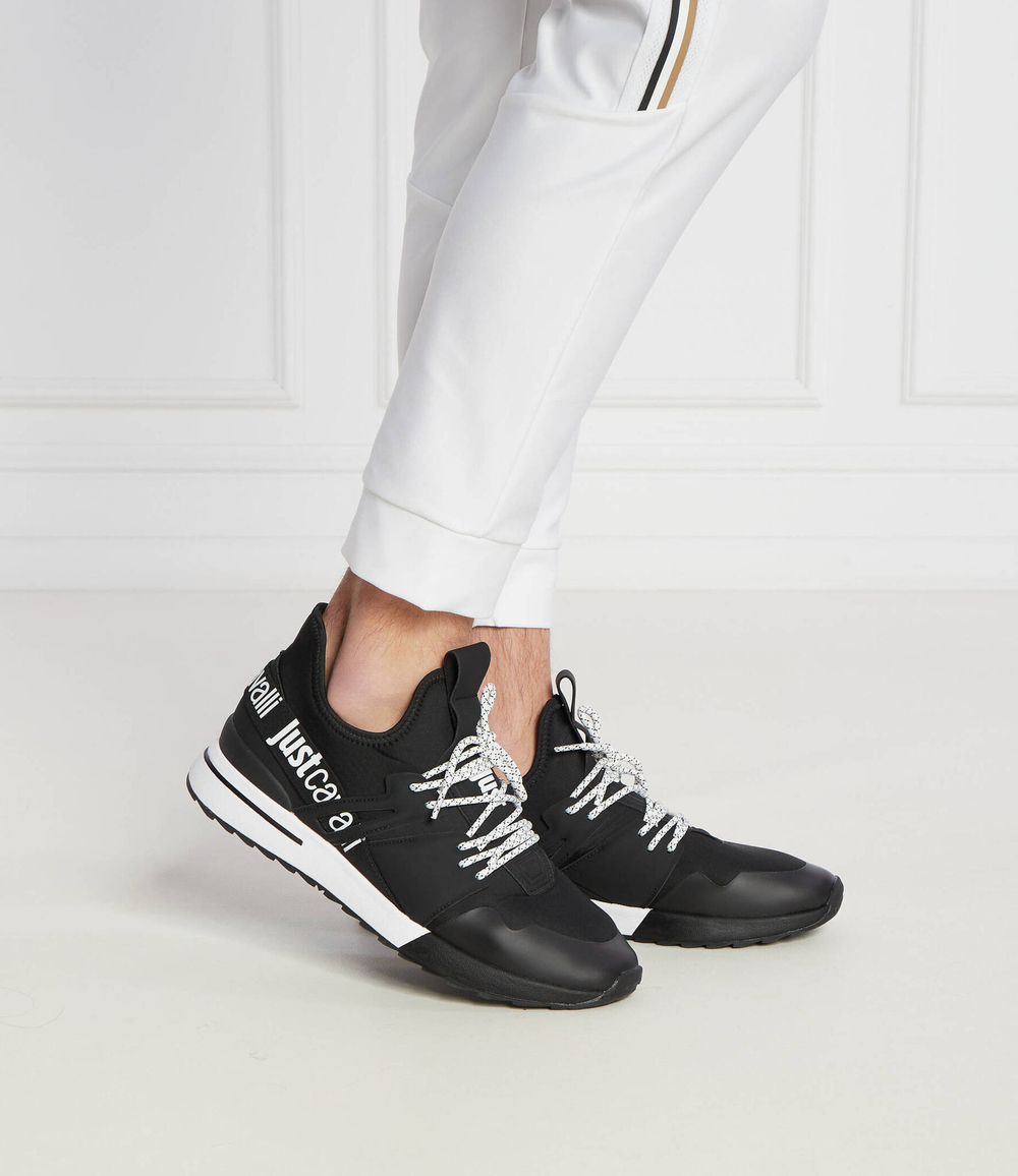 Кроссовки Just Cavalli - черный(76QA3SD3ZSA53)