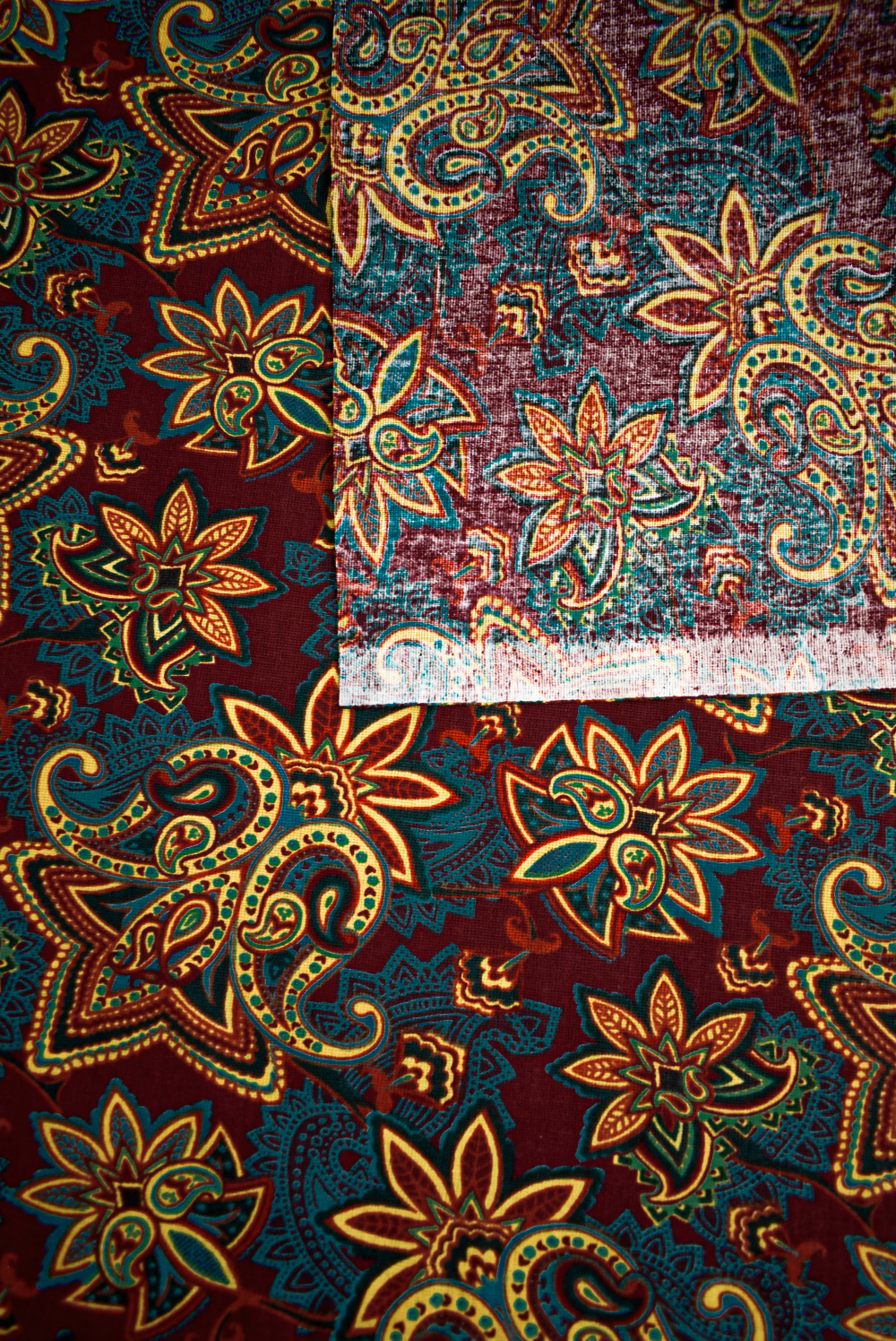 Ткань бязь плательная, рис. " Восточные мотивы", ширина 150 см, арт. 912