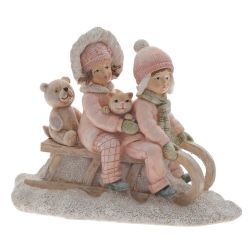 GAEM Фигурка декоративная "Дети", L15,5 W7 H12,5 см