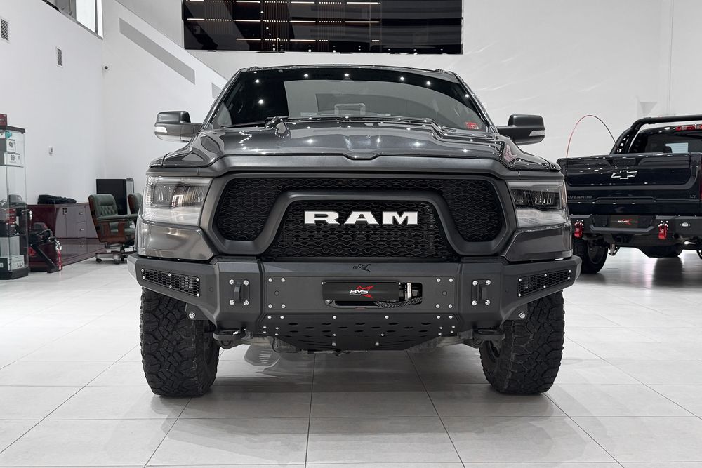 Бампер силовой передний BMS PRO-Line для Додж РАМ 1500 Rebel 2019-2024