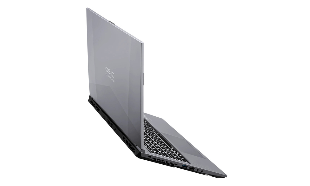 Ноутбук  OSIO CyberLine C150i-002 15.6 ", Core i5, 16 Гб RAM, 512 Гб SSD, GeForce RTX 4050, Серый