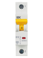 KARAT Автоматический выключатель ВА47-60M 1P B 10А 6кА IEK