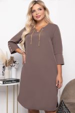 Платье "Кармит" П7287 (капучино) LT Collection (Акция)