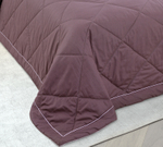 Набор для сна с одеялом и стегаными наволочками 1,5 спальный Ягодная поляна