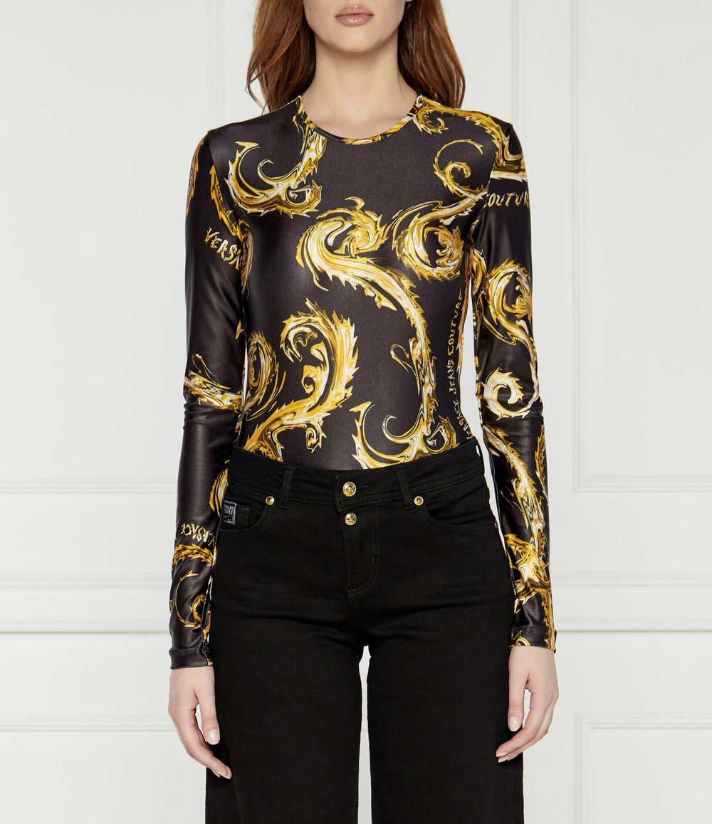 Боди Versace Jeans Couture - черный(77HAM2A1JS360)