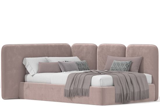 Кровать угловая Флит Дизайн проект №6