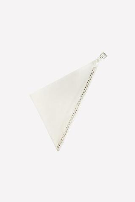 ZARA X LUDOVIC DE SAINT SERNIN КОЖАНАЯ БАНДАНА, ЭКРЮ