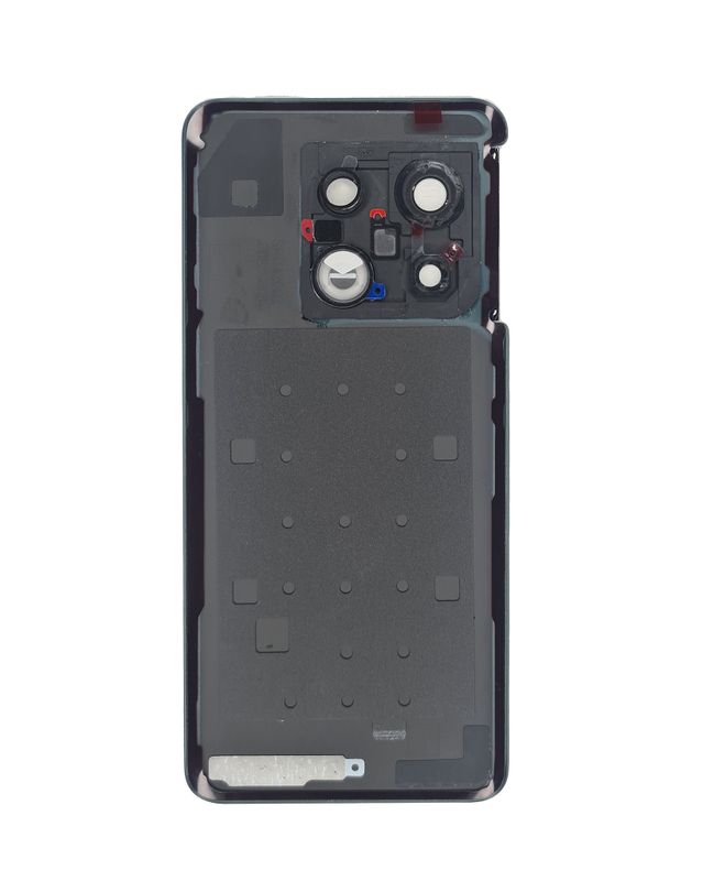 Задняя крышка для OnePlus 10 Pro белая (White Panda) со стеклом камеры