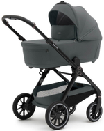Коляска Agex Prima Pro 3 в 1 с автокреслом i-Safe S Black APP633 Grey (Серый)