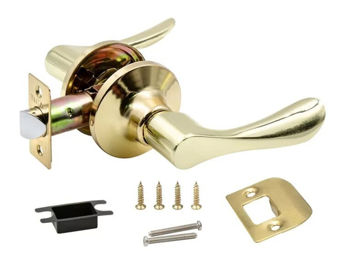 Ручка-защелка 891-05 СИРИУС без фиксатора золото