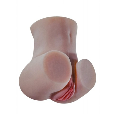 Мастурбатор полуторс с вибрацией функцией всасывания и звуком 17 см