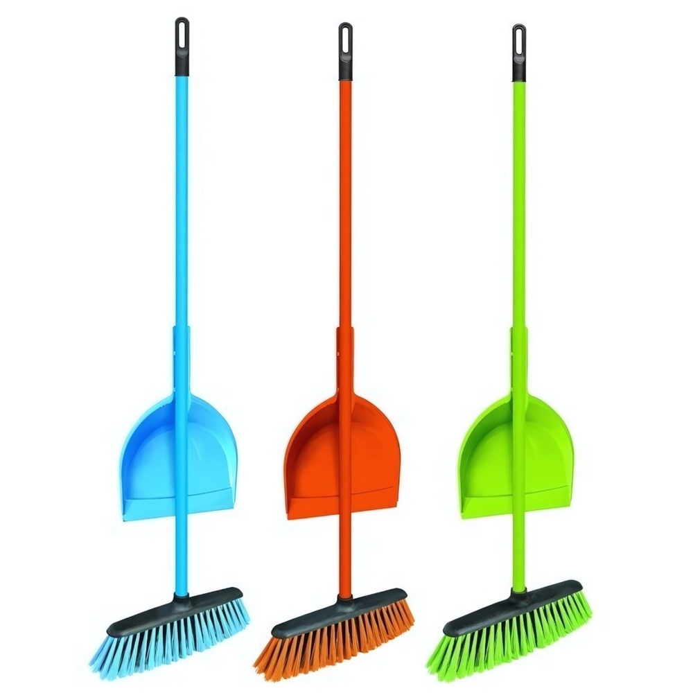 Набор для подметания Тандем (щётка с рукояткой 110 см, совок) AZUR