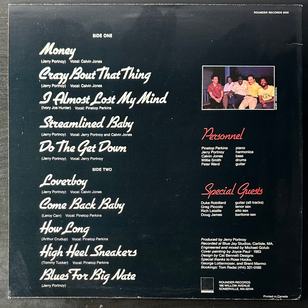 The Legendary Blues Band ‎– Red Hot 'N' Blue (США 1983г.)