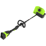 Аккумуляторная снегоуборочная лопата Greenworks GD40SS2 Арт. 2603107UB, 40V, 30 см, с регулируемым направлением выброса, бесщеточный, с 1хАКБ 4 Ач и ЗУ