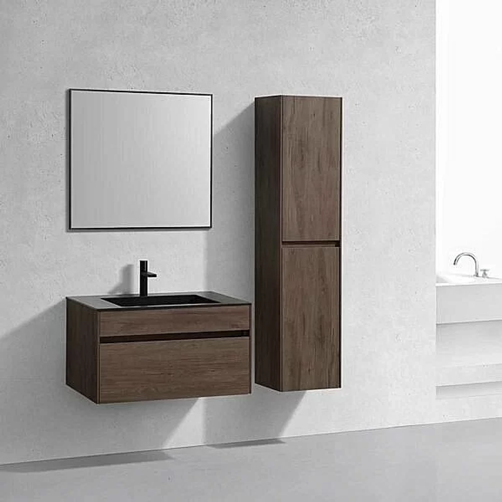 Тумба с раковиной Vincea Chiara 80 R.Oak