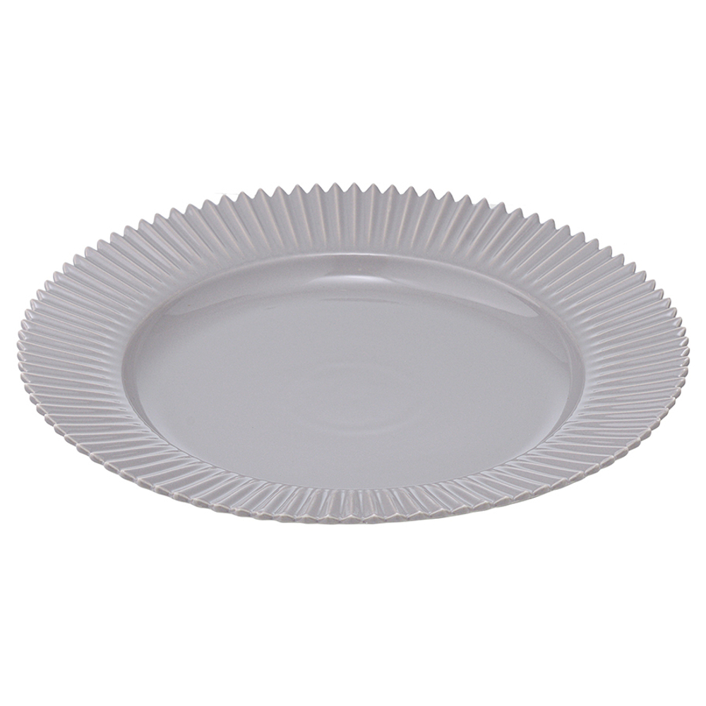 Набор из двух тарелок темно-серого цвета из коллекции edge, 26 см