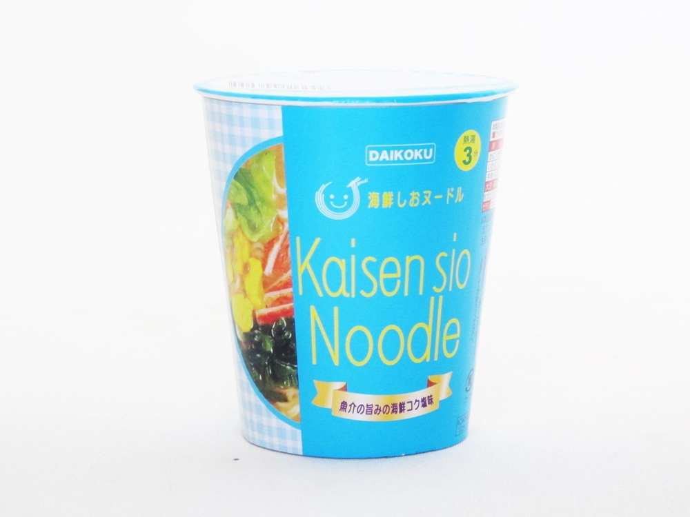 Лапша быстрого приготовления с морепродуктами 66 г Daikoku Kaisenshio Noodle