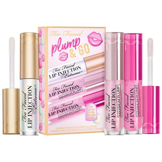 Too Faced Lip Too Faced Mini Plump & Go Ultimate Travel Plumping Gloss Set