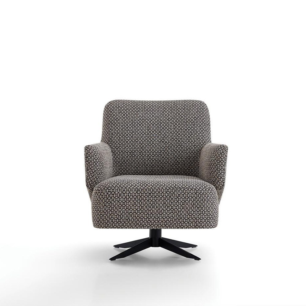 Кресло вращающаяся ножка ENZA HOME PARMA EH68870