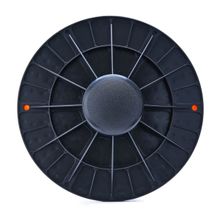 Балансирующий диск TORRES, AL1011, диаметр 40 см., нескользящее покрытие, черно-оранжевый