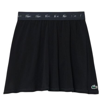 Теннисная юбка Lacoste Sport Ultra Dry Stretch Pique - black