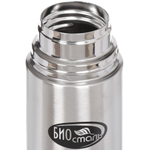 Термос нержавеющая сталь, 0.75 л, узкая горловина, Biostal, колба нержавеющая сталь, пробка с ситечком, NВ-750Z