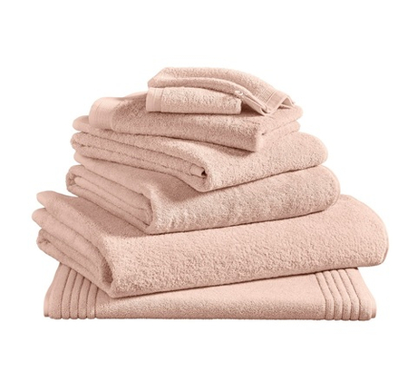 Полотенце UNI POUDRE40/60 пудрово Blanc des Vosges 40x60 Розовый