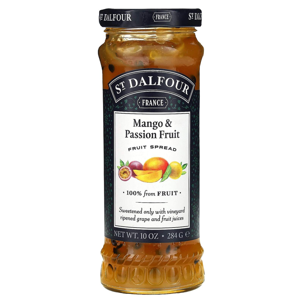 St. Dalfour, Mango & Passion Fruit, премиальный джем из манго и маракуйи, 284 г (10 унций)