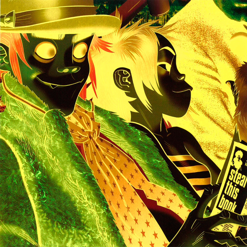 Gorillaz / Humanz (Deluxe Edition)(Coloured Vinyl)(14x12"Vinyl Single)