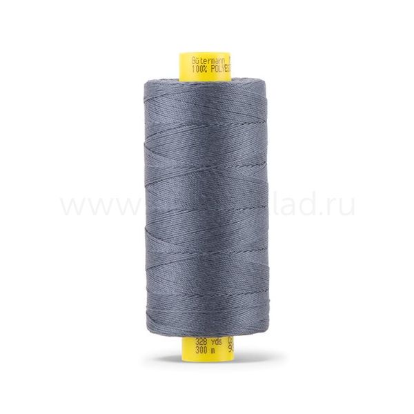 Нитка Gutermann Mara 30 (300 метров), 1 кат., для отстрочки | 093 аспидно-серый