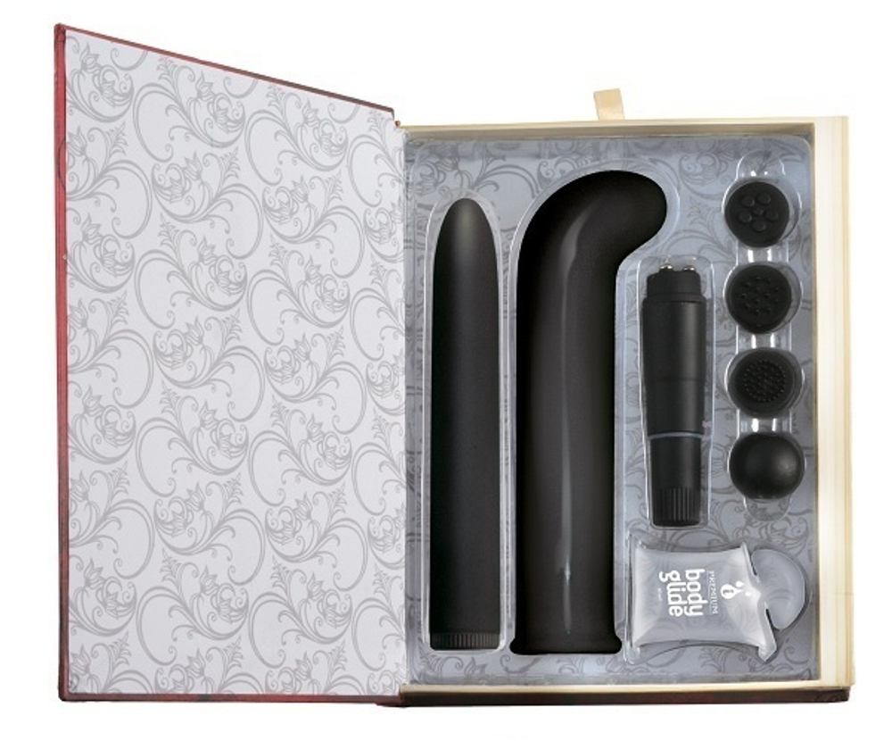 Набор вибраторов книга с сюрпризом  В СЕРДЦЕ НОЧИ