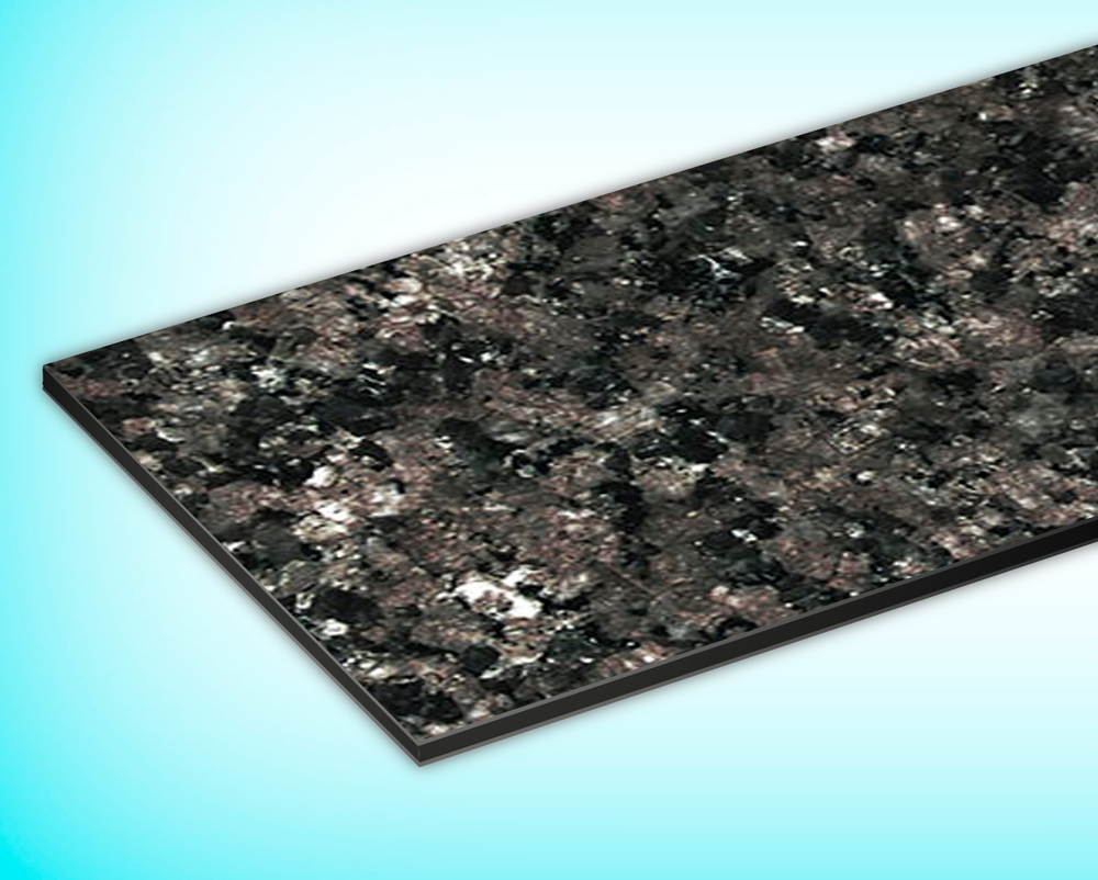 Алюминиевые композитные панели G9103 Black Granit 4 мм/0,4 мм FR 1220х4000 мм