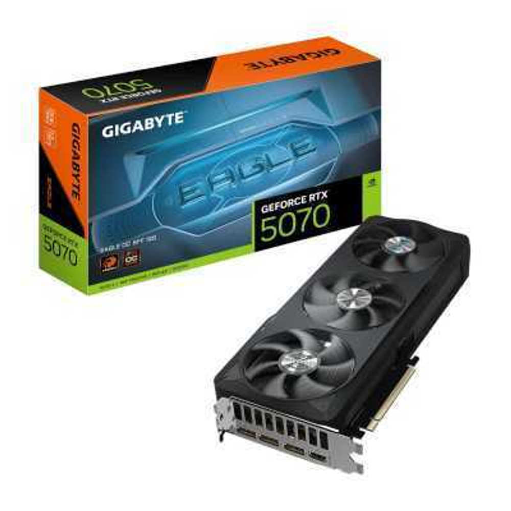 Видеокарта GigaByte nVidia GeForce RTX 5070 12Gb GV-N5070EAGLE OC-12GD 1.0