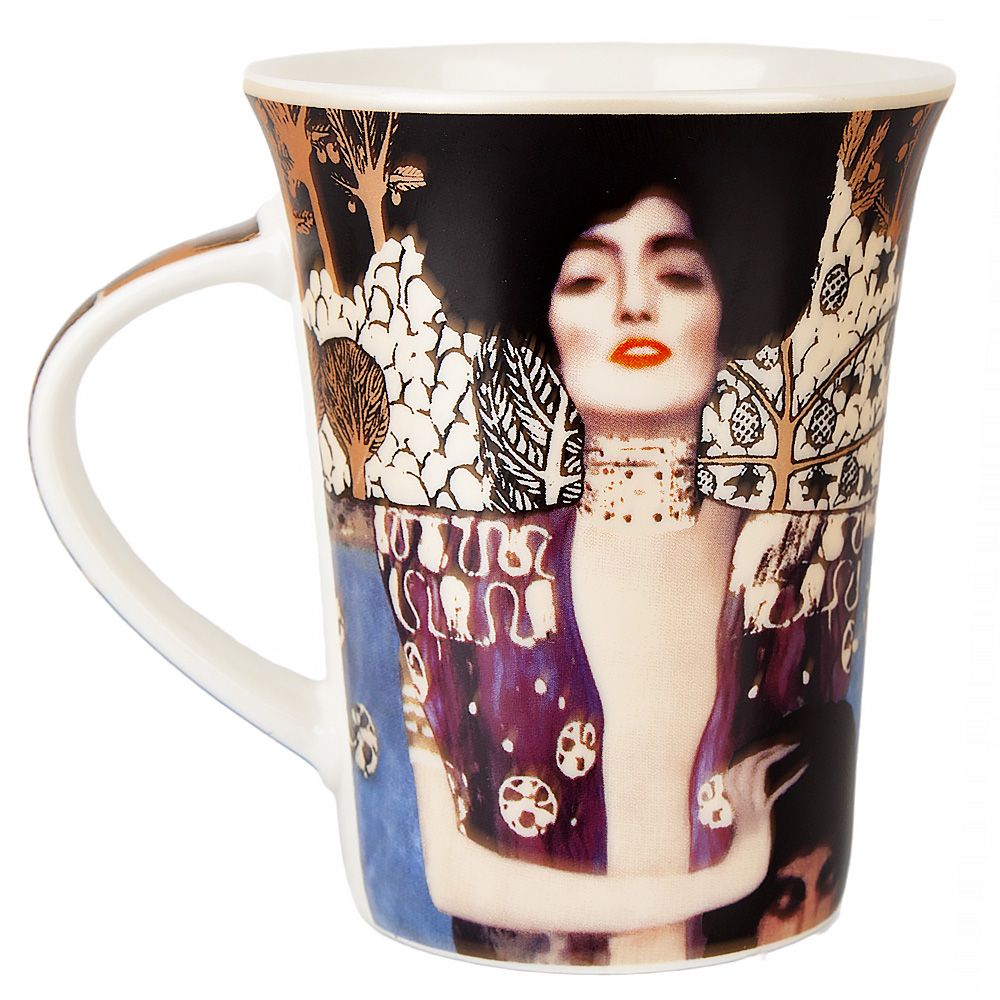 Кружка фарфоровая "Klimt" v= 320 мл (подарочная упаковка)