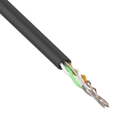 Кабель витая пара неэкранированный UTP 2PR 24AWG cat 5e CU outdoor/уличный 4 жилы [305м] Rexant (провод для интернета) 01-0025