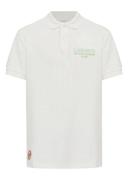 Футболка для девочки Lacoste Kids Roland Garros Club - White