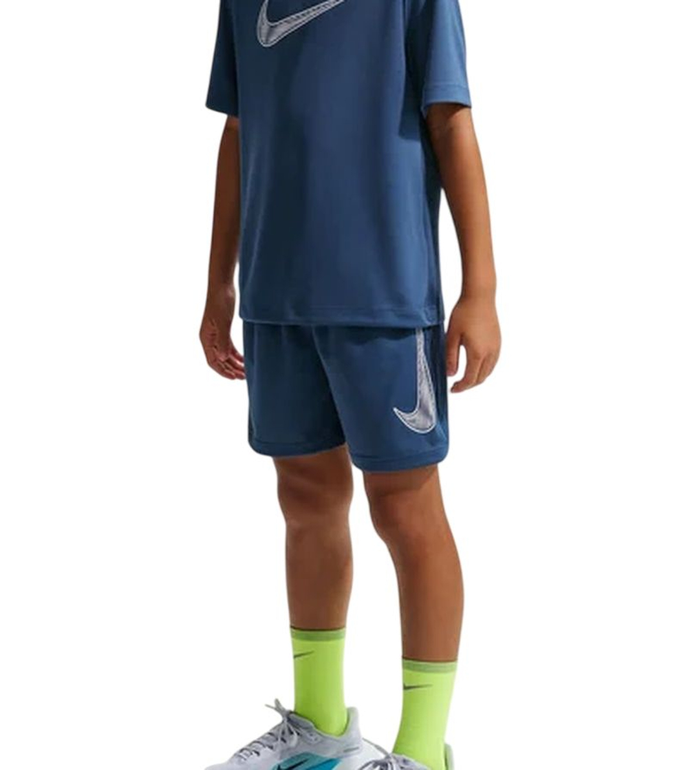 Детские теннисные шорты Nike Boys Dri-FIT Multi - mystic navy/white