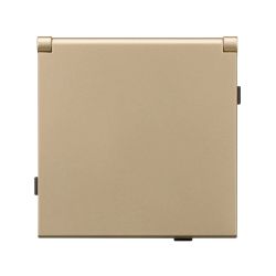 Механизм розетки влагозащищённый SCT-TENDO-MCP-SFPL-GD (230V, 16A) (Arlight, Матовый песочный) 054600