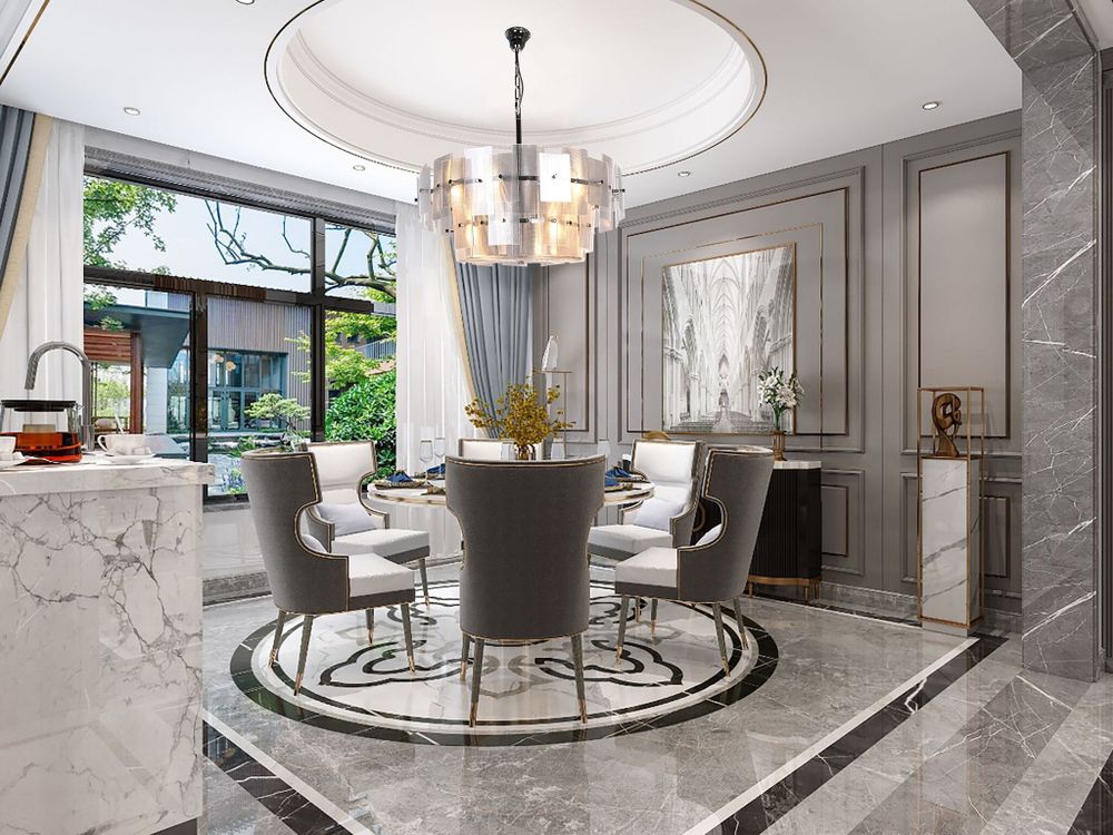 Люстра BRCH9161CG nickel