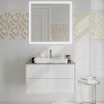 Тумба PLAZA Modern подвесная 80 белый 2 ящика PLB.M.80.2\WHT.V