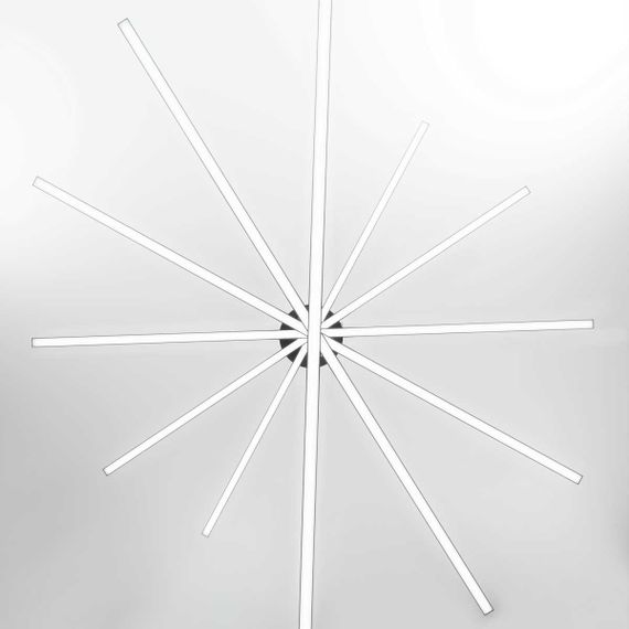 Подвесная люстра Citilux Стиг черный CL203261